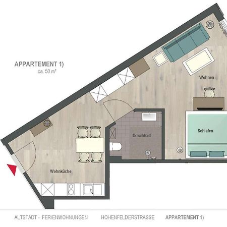 شقة Cozy-Flats Koblenz كوبلنس المظهر الخارجي الصورة